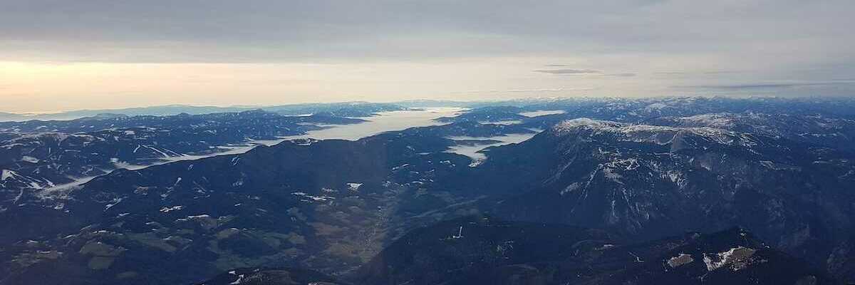 Flugwegposition um 11:15:20: Aufgenommen in der Nähe von Gemeinde Puchberg am Schneeberg, Österreich in 2669 Meter